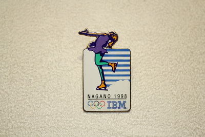 1998年冬奥会合作商IBM纪念章