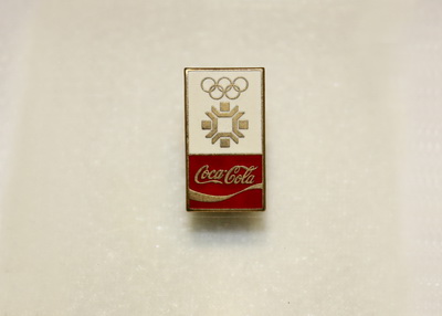 奥运会合作伙伴可口可乐纪念章