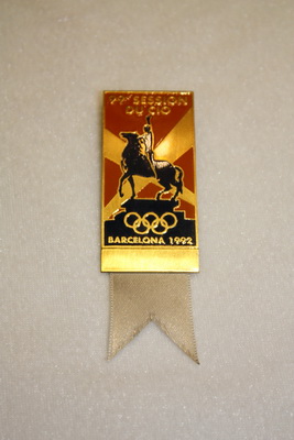 国际奥委会1992年年会胸章