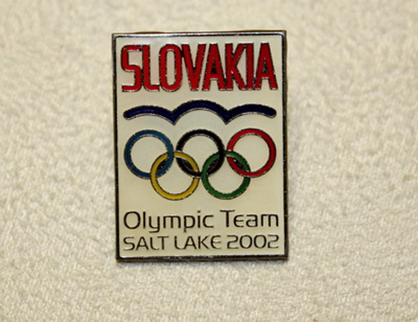 2002年盐湖城冬奥会斯洛伐克代表队纪念章