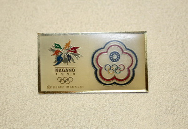 1998 Nagano Winter Olympic Games Badge