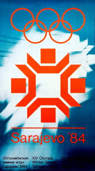 1984年萨拉热窝冬奥会海报