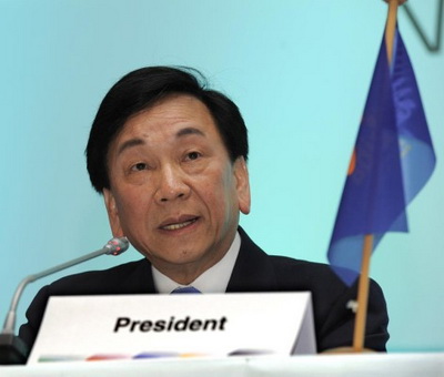 AIBA President C. K. Wu Re-Elected at 2010 Congress