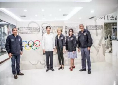 AIBA主席在2016里约奥运会之前会见委内瑞拉奥委会主席