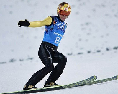 出战世界杯569场 日本跳台滑雪选手葛西纪明再获吉尼斯世界纪录证书