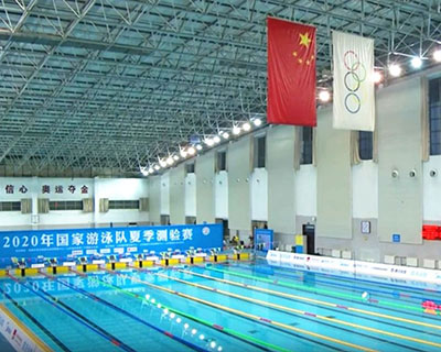 中国游泳队举行夏季测验赛 叶诗文徐嘉余出场