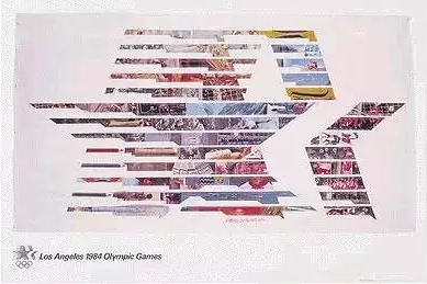 奥博藏品赏析｜ 1984年洛杉矶奥运会海报