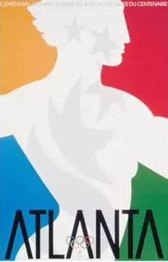奥博藏品赏析｜ 1996年美国亚特兰大奥运会海报
