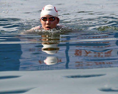 2020年全国马拉松游泳冠军赛暨东京奥运会选拔系列赛开赛