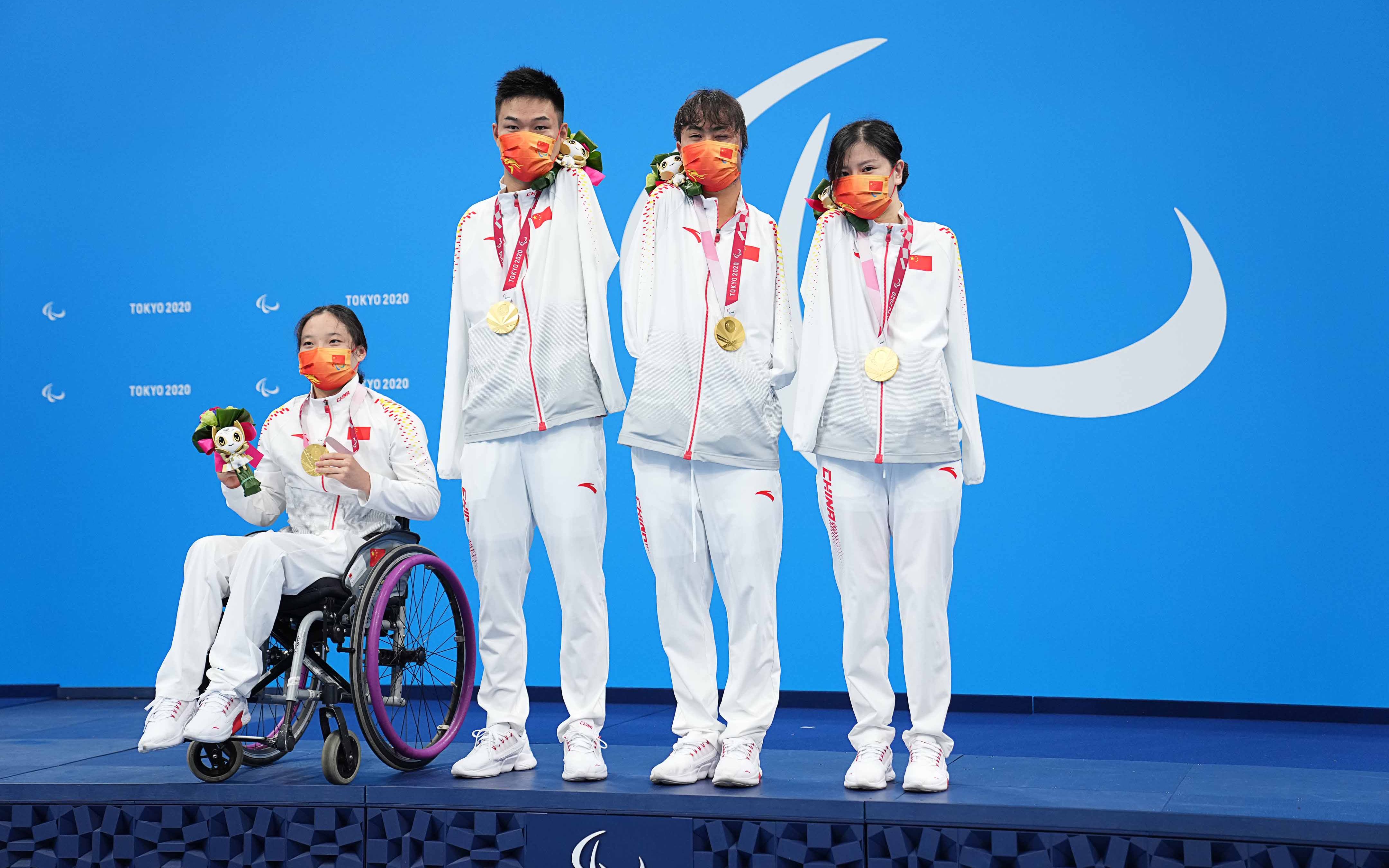再夺3金，中国队升至东京残奥会奖牌榜首位