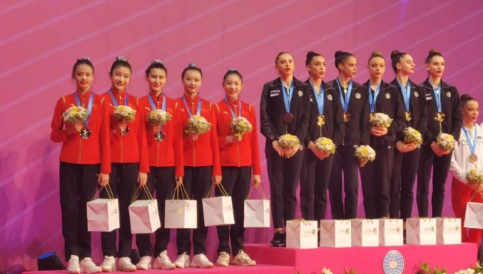 新奥运周期中国艺术体操队首秀夺牌